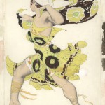 Эскиз костюма Беотийца к балету "Нарцисс" Н.Н.Черепнина. Около 1911