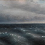 Черное море (На Черном море начинает разыгрываться буря). 1881. (с)  Третьяковская галерея